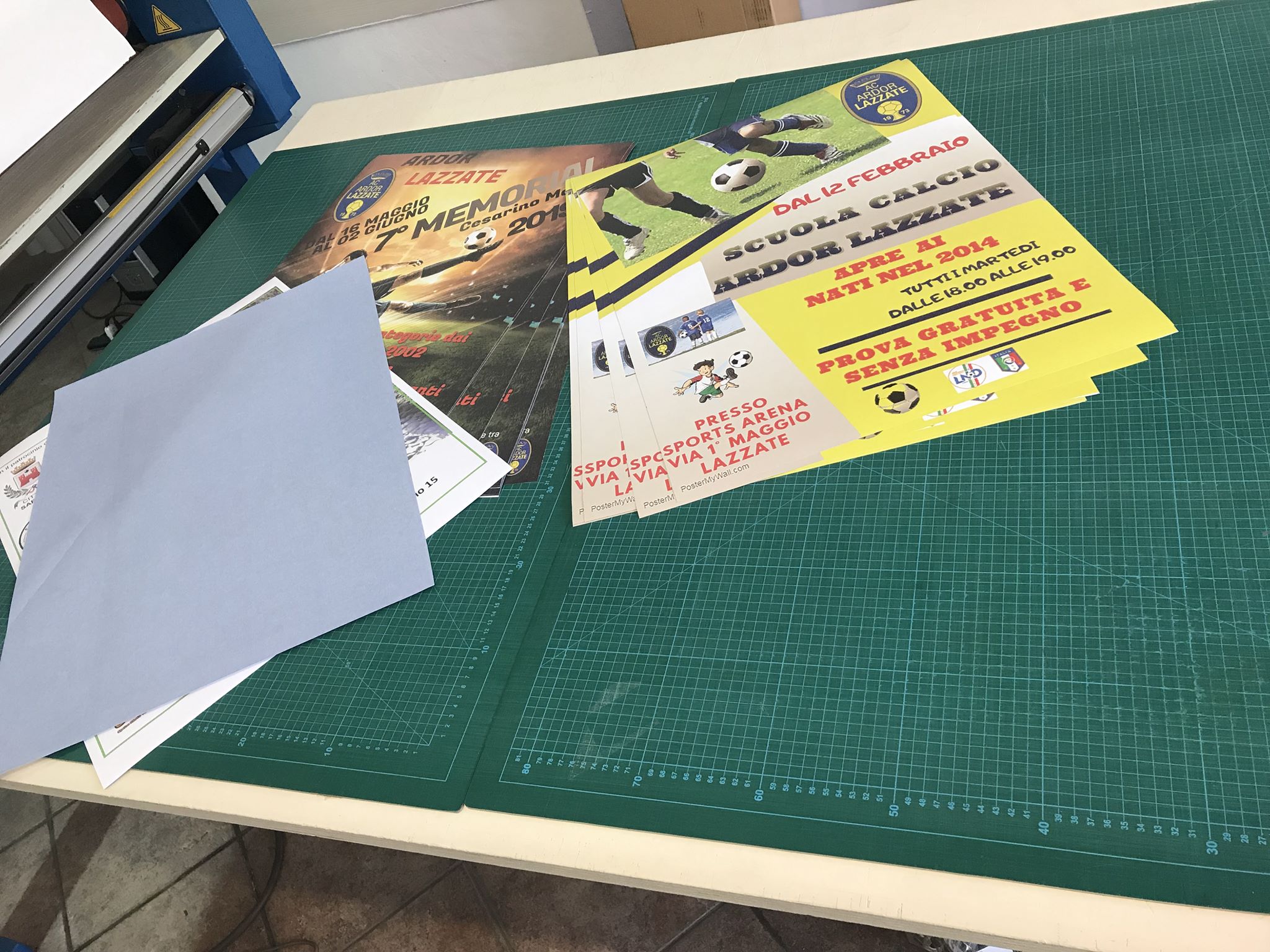 Time To Print - Volantini